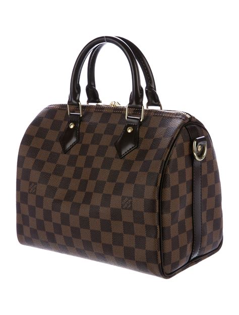 louis vuitton speedy 25 damier fake|louis vuitton speedy bandolier 25.